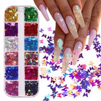 Fashion Geometric Sequin Nail Decoration Accessories Nail Supplies main image 2