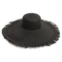 Women's Fashion Solid Color Straw Hat sku image 4