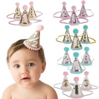 Cute Number Pu Birthday Costume Props Birthday Party Hat main image 1