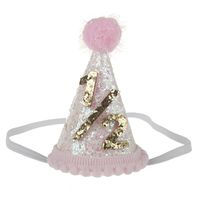 Cute Number Pu Birthday Costume Props Birthday Party Hat sku image 4