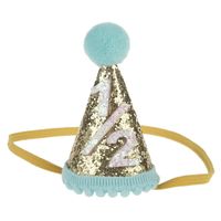Cute Number Pu Birthday Costume Props Birthday Party Hat sku image 18