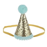 Cute Number Pu Birthday Costume Props Birthday Party Hat sku image 17