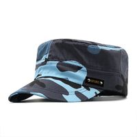 Men's Basic Camouflage Embroidery Military Hat sku image 1