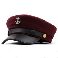 Women's Basic Solid Color Curved Eaves Beret Hat main image 3