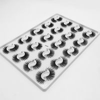 20 Pairs Of Imitation Mink Hair Nude Makeup Thick False Eyelashes sku image 6