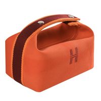 Simple Large Cosmetic Bag Portable Large Capacity Storage Bag Portable Waterproof Canvas Bag sku image 1