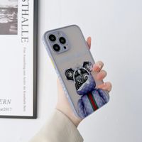 Cute Bear Silica Gel  Iphone Phone Cases sku image 9