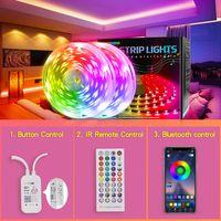 Casual Solid Color Synthetics Indoor Strip Lights main image 2