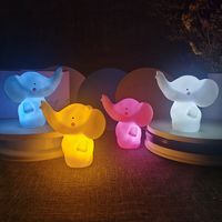 Cute Elephant Pvc Indoor Night Lights main image 5