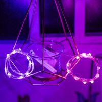 Valentine's Day Romantic Solid Color Pvc Date String Lights main image 2