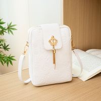 Women's Small Pu Leather Cute Phone Wallet sku image 1