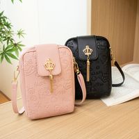 Women's Small Pu Leather Cute Phone Wallet main image 3