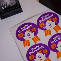 Halloween Cute Pumpkin Ghost Sticker main image 5