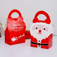 Santa's Sleigh Double Sided Cookies Snowflake Souffle Tote Box main image 3