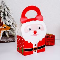 Santa's Sleigh Double Sided Cookies Snowflake Souffle Tote Box sku image 1