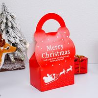 Santa's Sleigh Double Sided Cookies Snowflake Souffle Tote Box sku image 2