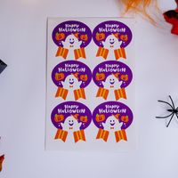 Halloween Cute Pumpkin Ghost Sticker sku image 1