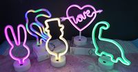 Valentine's Day Romantic Anchor Snowman Plastic Indoor Night Lights main image 1
