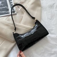 Women's Small Pu Leather Fashion Underarm Bag sku image 5