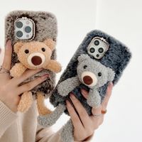 Cute Rabbit Bear Cloth Resin  Iphone Phone Cases main image 8