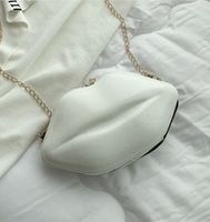Women's Small Pu Leather Streetwear Chain Bag sku image 1