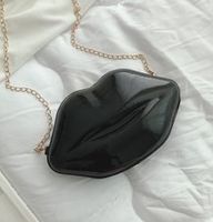 Women's Small Pu Leather Streetwear Chain Bag sku image 4