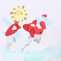Children's Day Birthday Sun Car Plastic Party Cake Decorating Supplies main image 3