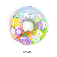 Mother's Day Donuts Crown Aluminum Film Party Balloon main image 3