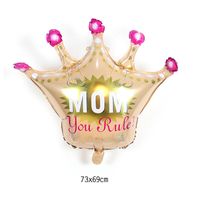 Mother's Day Donuts Crown Aluminum Film Party Balloon main image 2