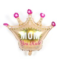 Mother's Day Donuts Crown Aluminum Film Party Balloon sku image 8