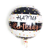 Birthday Letter Star Candy Aluminum Film Party Balloon sku image 13