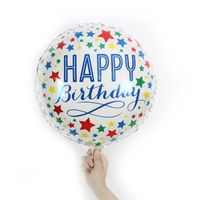 Birthday Letter Star Candy Aluminum Film Party Balloon sku image 22
