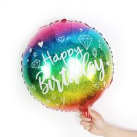 Birthday Letter Star Candy Aluminum Film Party Balloon sku image 23