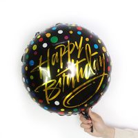 Birthday Letter Star Candy Aluminum Film Party Balloon sku image 24