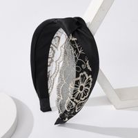 Fairy Style Flower Cloth Lace Hair Band sku image 7