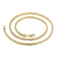 Titan Stahl 18 Karat Vergoldet Einfacher Stil Geometrisch Halskette sku image 3