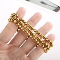 Simple Style Geometric Titanium Steel Bracelets In Bulk main image 3