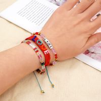 Estilo Étnico Geométrico Cristal Artificial Vidrio Con Cuentas Pulsera sku image 4