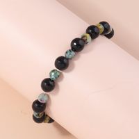 Simple Style Geometric Artificial Gemstones Beaded Natural Stone Bracelets main image 4