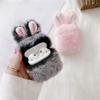 Plush Cartoon Cute Creative Rabbit Ears Airpods1/2/pro3 Generation Wireless Bluetooth Earbuds Case Protective Case main image 1