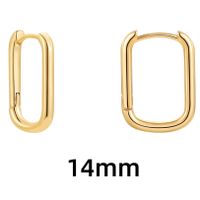 1 Pair Simple Style Heart Shape Plating Copper Earrings sku image 4