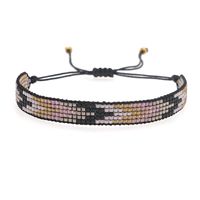 Ethnischer Stil Geometrisch Perlen Seil Stricken Armbänder sku image 1