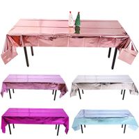 Fashion Solid Color Pet Disposable Dining-table Decoration Supplies Tablecloth main image 1