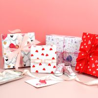 Valentinstag Schwan Herzform Papier Gruppe Zubehör Für Geschenkverpackungen main image 2