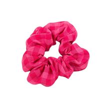 Simple Style Plaid Cloth Flower Hair Tie 1 Piece main image 9