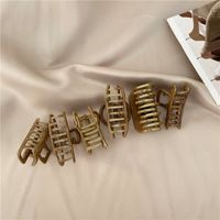 Simple Style Geometric Alloy Hair Claws main image 8