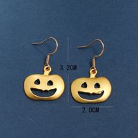 Halloween Funny Pumpkin Alloy Party Ear Hook main image 6