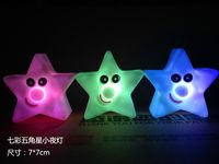 Simple Style Throwing Toy Flash Luminous Seven-color Mushroom Light Toy Wholesale sku image 2
