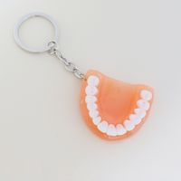 Funny Teeth Arylic Acrylic Bag Pendant Keychain main image 2
