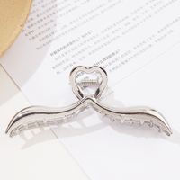 Fashion Heart-shape Metal Hair Clip Wholesale sku image 4